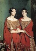 Theodore Chasseriau Two Sisters oil painting